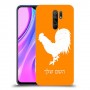 תרנגול כיסוי מגן קשיח בעיצוב אישי עם השם שלך ל Xiaomi Redmi 9 יחידה אחת סקרין מובייל
