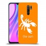 עקרב כיסוי מגן קשיח בעיצוב אישי עם השם שלך ל Xiaomi Redmi 9 יחידה אחת סקרין מובייל