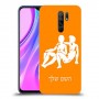 תאומים כיסוי מגן קשיח בעיצוב אישי עם השם שלך ל Xiaomi Redmi 9 יחידה אחת סקרין מובייל