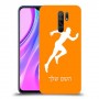 רץ כיסוי מגן קשיח בעיצוב אישי עם השם שלך ל Xiaomi Redmi 9 יחידה אחת סקרין מובייל