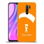 צניחה חופשית כיסוי מגן קשיח בעיצוב אישי עם השם שלך ל Xiaomi Redmi 9 יחידה אחת סקרין מובייל