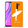 גלישה כיסוי מגן קשיח בעיצוב אישי עם השם שלך ל Xiaomi Redmi 9 יחידה אחת סקרין מובייל