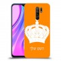 כתר מלכותי כיסוי מגן קשיח בעיצוב אישי עם השם שלך ל Xiaomi Redmi 9 יחידה אחת סקרין מובייל