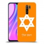 מגן דוד - ישראל כיסוי מגן קשיח בעיצוב אישי עם השם שלך ל Xiaomi Redmi 9 יחידה אחת סקרין מובייל