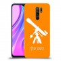 טלסקופ כיסוי מגן קשיח בעיצוב אישי עם השם שלך ל Xiaomi Redmi 9 יחידה אחת סקרין מובייל