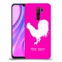 תרנגול כיסוי מגן קשיח בעיצוב אישי עם השם שלך ל Xiaomi Redmi 9 יחידה אחת סקרין מובייל