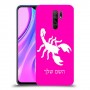 עקרב כיסוי מגן קשיח בעיצוב אישי עם השם שלך ל Xiaomi Redmi 9 יחידה אחת סקרין מובייל