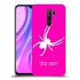 עכביש כיסוי מגן קשיח בעיצוב אישי עם השם שלך ל Xiaomi Redmi 9 יחידה אחת סקרין מובייל