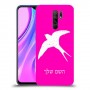 ציפור לבלוע כיסוי מגן קשיח בעיצוב אישי עם השם שלך ל Xiaomi Redmi 9 יחידה אחת סקרין מובייל