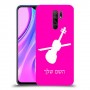 כינור כיסוי מגן קשיח בעיצוב אישי עם השם שלך ל Xiaomi Redmi 9 יחידה אחת סקרין מובייל