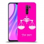 מאזניים כיסוי מגן קשיח בעיצוב אישי עם השם שלך ל Xiaomi Redmi 9 יחידה אחת סקרין מובייל