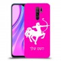 קשת כיסוי מגן קשיח בעיצוב אישי עם השם שלך ל Xiaomi Redmi 9 יחידה אחת סקרין מובייל
