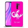 עקרב כיסוי מגן קשיח בעיצוב אישי עם השם שלך ל Xiaomi Redmi 9 יחידה אחת סקרין מובייל
