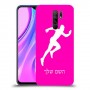 רץ כיסוי מגן קשיח בעיצוב אישי עם השם שלך ל Xiaomi Redmi 9 יחידה אחת סקרין מובייל