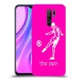 שחקן כדורגל כיסוי מגן קשיח בעיצוב אישי עם השם שלך ל Xiaomi Redmi 9 יחידה אחת סקרין מובייל