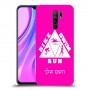 טריאתלון כיסוי מגן קשיח בעיצוב אישי עם השם שלך ל Xiaomi Redmi 9 יחידה אחת סקרין מובייל