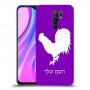 תרנגול כיסוי מגן קשיח בעיצוב אישי עם השם שלך ל Xiaomi Redmi 9 יחידה אחת סקרין מובייל