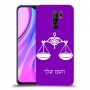 מאזניים כיסוי מגן קשיח בעיצוב אישי עם השם שלך ל Xiaomi Redmi 9 יחידה אחת סקרין מובייל