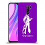 מערב פרוע - קאובוי כיסוי מגן קשיח בעיצוב אישי עם השם שלך ל Xiaomi Redmi 9 יחידה אחת סקרין מובייל