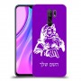 סנטה קלאוס כיסוי מגן קשיח בעיצוב אישי עם השם שלך ל Xiaomi Redmi 9 יחידה אחת סקרין מובייל