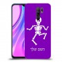 שלד כיסוי מגן קשיח בעיצוב אישי עם השם שלך ל Xiaomi Redmi 9 יחידה אחת סקרין מובייל