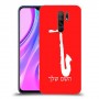 סקספון כיסוי מגן קשיח בעיצוב אישי עם השם שלך ל Xiaomi Redmi 9 יחידה אחת סקרין מובייל