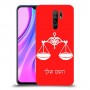 מאזניים כיסוי מגן קשיח בעיצוב אישי עם השם שלך ל Xiaomi Redmi 9 יחידה אחת סקרין מובייל