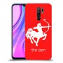 קשת כיסוי מגן קשיח בעיצוב אישי עם השם שלך ל Xiaomi Redmi 9 יחידה אחת סקרין מובייל
