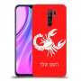 עקרב כיסוי מגן קשיח בעיצוב אישי עם השם שלך ל Xiaomi Redmi 9 יחידה אחת סקרין מובייל