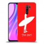 גלישה כיסוי מגן קשיח בעיצוב אישי עם השם שלך ל Xiaomi Redmi 9 יחידה אחת סקרין מובייל
