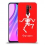 שלד כיסוי מגן קשיח בעיצוב אישי עם השם שלך ל Xiaomi Redmi 9 יחידה אחת סקרין מובייל