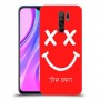 סמיילי כיסוי מגן קשיח בעיצוב אישי עם השם שלך ל Xiaomi Redmi 9 יחידה אחת סקרין מובייל
