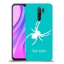 עכביש כיסוי מגן קשיח בעיצוב אישי עם השם שלך ל Xiaomi Redmi 9 יחידה אחת סקרין מובייל