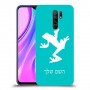 צפרדע טרופית כיסוי מגן קשיח בעיצוב אישי עם השם שלך ל Xiaomi Redmi 9 יחידה אחת סקרין מובייל