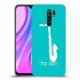 סקספון כיסוי מגן קשיח בעיצוב אישי עם השם שלך ל Xiaomi Redmi 9 יחידה אחת סקרין מובייל
