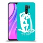 דלי כיסוי מגן קשיח בעיצוב אישי עם השם שלך ל Xiaomi Redmi 9 יחידה אחת סקרין מובייל