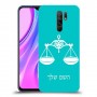 מאזניים כיסוי מגן קשיח בעיצוב אישי עם השם שלך ל Xiaomi Redmi 9 יחידה אחת סקרין מובייל