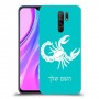 עקרב כיסוי מגן קשיח בעיצוב אישי עם השם שלך ל Xiaomi Redmi 9 יחידה אחת סקרין מובייל