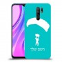 צניחה חופשית כיסוי מגן קשיח בעיצוב אישי עם השם שלך ל Xiaomi Redmi 9 יחידה אחת סקרין מובייל