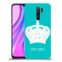 כתר מלכותי כיסוי מגן קשיח בעיצוב אישי עם השם שלך ל Xiaomi Redmi 9 יחידה אחת סקרין מובייל