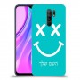סמיילי כיסוי מגן קשיח בעיצוב אישי עם השם שלך ל Xiaomi Redmi 9 יחידה אחת סקרין מובייל
