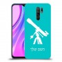טלסקופ כיסוי מגן קשיח בעיצוב אישי עם השם שלך ל Xiaomi Redmi 9 יחידה אחת סקרין מובייל