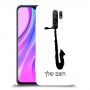 סקספון כיסוי מגן קשיח בעיצוב אישי עם השם שלך ל Xiaomi Redmi 9 יחידה אחת סקרין מובייל