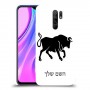 שור כיסוי מגן קשיח בעיצוב אישי עם השם שלך ל Xiaomi Redmi 9 יחידה אחת סקרין מובייל