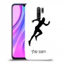 רץ כיסוי מגן קשיח בעיצוב אישי עם השם שלך ל Xiaomi Redmi 9 יחידה אחת סקרין מובייל