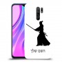 סמוראי כיסוי מגן קשיח בעיצוב אישי עם השם שלך ל Xiaomi Redmi 9 יחידה אחת סקרין מובייל