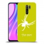 עכביש כיסוי מגן קשיח בעיצוב אישי עם השם שלך ל Xiaomi Redmi 9 יחידה אחת סקרין מובייל