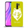 זאב כיסוי מגן קשיח בעיצוב אישי עם השם שלך ל Xiaomi Redmi 9 יחידה אחת סקרין מובייל