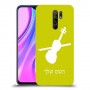 כינור כיסוי מגן קשיח בעיצוב אישי עם השם שלך ל Xiaomi Redmi 9 יחידה אחת סקרין מובייל