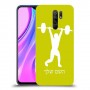 הרמת משקולות כיסוי מגן קשיח בעיצוב אישי עם השם שלך ל Xiaomi Redmi 9 יחידה אחת סקרין מובייל